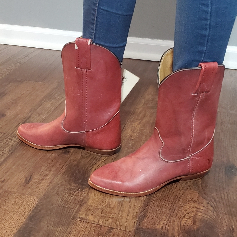 NWT FRYE harness boots size 6.5 - Picture 5 of 7